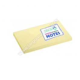 Samolepljivi listići Info Notes 100 lis, 125x75mm žuti