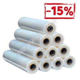Ručna streč folija 23my 5kg (12 rolni )