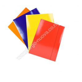 Fascikla kartonska plastificirana 400g sa gumicom
