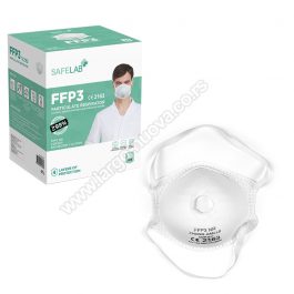 FFP3 zaštitna maska sa ventilom, NR sertifikovana ( 10 komada )