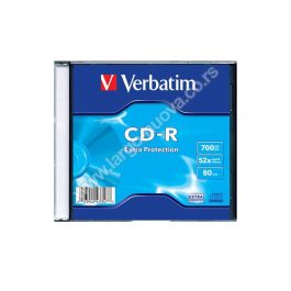 VERBATIM CD-r 700 MB slim case