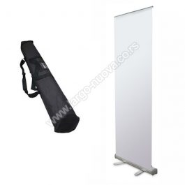 DAZZLE BLACK rollup 85cm x 200 cm ( blanko )