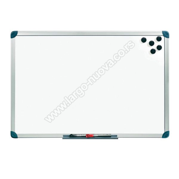 Magnetna tabla bela alu ram 120x180cm