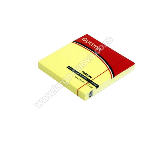 POST IT  NEON 75mmx75mm ( 100 lista ) - Image 2