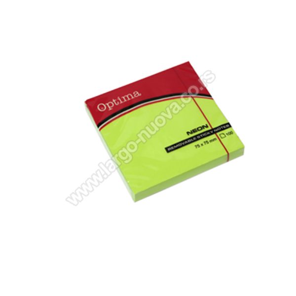 POST IT  NEON 75mmx75mm ( 100 lista ) - Image 3