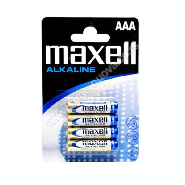 MAXEL baterija LR06 AAA 1/4