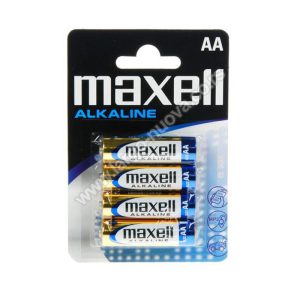 MAXEL baterija LR06 AA 1/4
