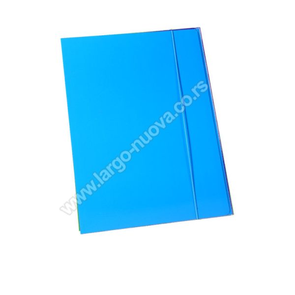 Fascikla kartonska plastificirana 600g sa gumicom - Image 3