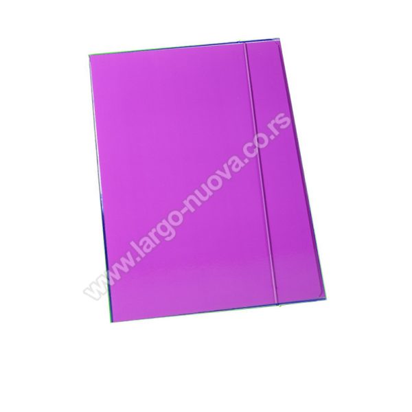 Fascikla kartonska plastificirana 600g sa gumicom - Image 4